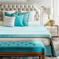 Sweetcrispy 3 Inch Twin Memory Foam Mattress Topper, Blue 🍁 All In One Marketplace Canada