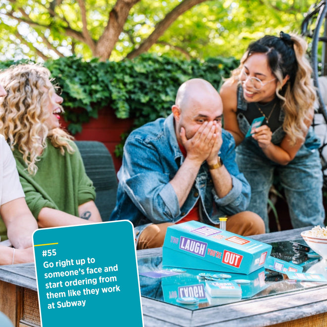 You Laugh You're Out - A Family Party Game for People Who Can't Keep A Straight Face 🍁 All In One Marketplace Canada
