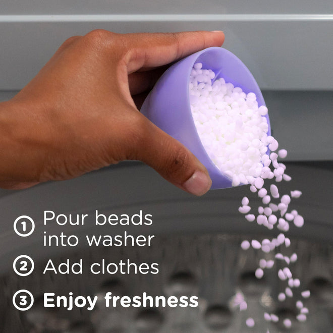 Downy Light Laundry Scent Booster Beads, White Lavender Scent, 853g, In-wash fabric beads designed to be gentle with a light boost of scent, No Heavy Perfumes 🍁 All In One Marketplace Canada