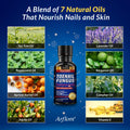 Arflom Toenail Fungus Treatment : 25% Undecylenic Fungal Nail Treatment Extra Strength - Toe and Fingernail with Tea Tree Oil (2pcs, 15ml each) 🍁 All In One Marketplace Canada