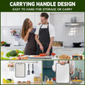 Cutting Board,Titanium Cutting Board, Kitchen Essentials, Cutting Boards for Kitchen, Double Sided Food Grade, Planche a Decouper, Chopping Board and Wheat Straw PP, Easy to Clean Large Size 16”×11” 🍁 All In One Marketplace Canada