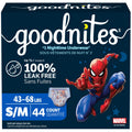 Boys Bedwetting Disposable Night Time Underwear, Overnight Training Pants, Goodnites, S/M, 44 Ct 🍁 All In One Marketplace Canada