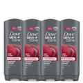 Dove Men+Care Body and Face Wash with 24-hour Nourishing Micromoisture, Deep Clean, Men's Body Wash, 532mL (Pack of 4) 🍁 All In One Marketplace Canada