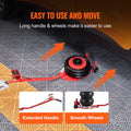 VEVOR Air Jack, 3 Ton/6600 lbs Triple Bag Air Jack, Airbag Jack with Six Steel Pipes, Lift up to 17.7 inch/450 mm, 3-5 s Fast Lifting Pneumatic Jack, with Long Handles for Cars, Garages, Repair, (Red) 🍁 All In One Marketplace Canada
