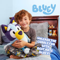 Bluey 18" Stuffed Animal - Playtime & Naptime Companion | Jumbo Size, Soft Deluxe Materials - Huggable Cuddles Best Friend 13010 🍁 All In One Marketplace Canada