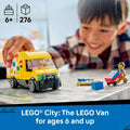 LEGO City: The LEGO Van Building Toy for Kids - Pretend Play Set for Boys & Girls, Ages 6+ - Delivery Van Toy W/2 Minifigures & 4 Mini LEGO Box Elements - Gift Idea for Birthdays - 60500 🍁 All In One Marketplace Canada