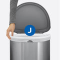 simplehuman Code J 100 Count, Dispenser Pack Custom Fit Liners, Drawstring Trash Bags, 30-45L / 8-12 Gallons, White 🍁 All In One Marketplace Canada
