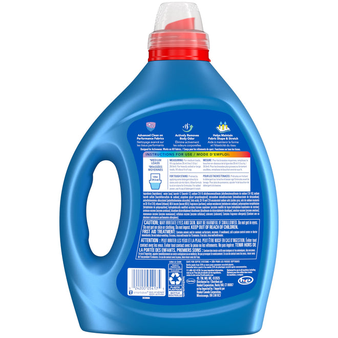 Persil 2x Laundry Detergent, Activewear, 2.43L/82 Loads (1 bottle) 🍁 All In One Marketplace Canada