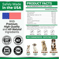 Glucosamine for Dogs - 170 Chews - Hip and Joint Supplement for Dogs - Glucosamine Chondroitin Chews - Joint Pain Relief Supplement with MSM - Advanced Health - Mobility Support - Made in USA 🍁 All In One Marketplace Canada
