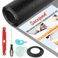 Secopad Window Screens Replacement Repair Kit, 39" x 78" Screen Door Mesh Replacement Kit, Durable Fiberglass Mesh Screen Roll with Tools for Windows Doors Patio and Porch Screens, Black 🍁 All In One Marketplace Canada