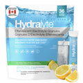 HydraLyte Electrolyte Powder, Low Sugar Electrolyte Packets Designed for Rapid Hydration, Safe Hydration for All Ages - Made with All Natural Ingredients, 36 Servings, Lemonade Flavour 🍁 All In One Marketplace Canada