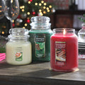 Yankee Candle Scented Candle, Sparkling Cinnamon, Original Large Jar Candle, 110-150 Hours of Burn Time, 22 oz. 🍁 All In One Marketplace Canada