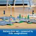 LEGO City Road Plates 60304 - Building Toy Set, Featuring Traffic Lights, Trees, Glow in The Dark Bricks, Combine with LEGO City Series Sets, Great Gift for Kids, Boys, and Girls Ages 5+ 🍁 All In One Marketplace Canada