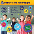 PURPLE LADYBUG 1260 Scratch and Sniff Stickers for Kids - Reward & Motivational Stickers - Smelly Stickers Teacher Must Haves for Classroom Essentials 🍁 All In One Marketplace Canada