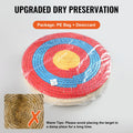 VEVOR Archery Target, 5 Layers 20" Arrow Target, Traditional Solid Straw Round Archery Target Shooting Bow, Hand-Made Arrows Target, Coloured Rope Target for Backyard Outdoor Hunting Shooting Practice 🍁 All In One Marketplace Canada