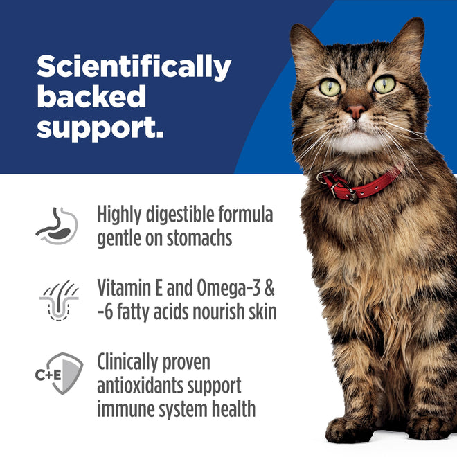 Hill's Science Diet Adult Sensitive Stomach & Skin Chicken & Rice Recipe Dry Cat Food 1.58 kg Bag 🍁 All In One Marketplace Canada