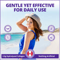 CanPrev Collagen Beauty Liquid, 500ml 50-Day Supply - Skin Smoothness & Elasticity in 28 Days - Free from Dairy, GMO and Gluten - Features Verisol Bioactive Collagen Peptides for Radiance and Support 🍁 All In One Marketplace Canada
