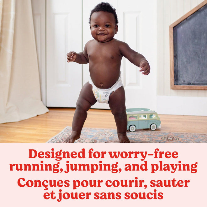 Huggies Size 3 Diapers, Little Movers Baby Diapers, Size 3 (16-28 lbs), 76 Count 🍁 All In One Marketplace Canada