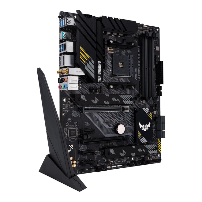ASUS TUF Gaming B550-PLUS WiFi II AMD AM4 (3rd Gen Ryzen™) ATX Motherboard (PCIe 4.0, WiFi 6, 2.5Gb LAN, BIOS Flashback, USB 3.2 Gen 2, Addressable Gen 2 RGB Header and Aura Sync) 🍁 All In One Marketplace Canada