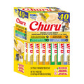 INABA Churu Cat Treats, Lickable, Squeezable Creamy Purée Cat Treat with Green Tea Extract & Taurine, 14g Each Tube, 40 Tubes, Chicken & Tuna Variety 🍁 All In One Marketplace Canada