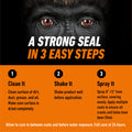 Gorilla Waterproof Patch & Seal Spray, Flexible Rubberized Coating, Seals Out Water Air & Moisture, Stops & Prevents Leaks, Clear, 14oz/396g, (Pack of 1) 🍁 All In One Marketplace Canada