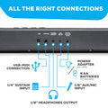 Alesis 88 Key Keyboard Piano with 480 Sounds, Speakers, USB MIDI, Carry-Bag, Stand, Headphones, Pedal and Piano Lessons for Beginners 🍁 All In One Marketplace Canada