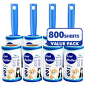 Lint Rollers for Pet Hair Extra Sticky, 800 Sheets (8 Rollers) Mega Value Set Lint Roller with 2 Upgraded Handles, Pet Hair Removal Tool for Clothes, Furniture, Carpet, Dog & Cat Hair Remover 🍁 All In One Marketplace Canada