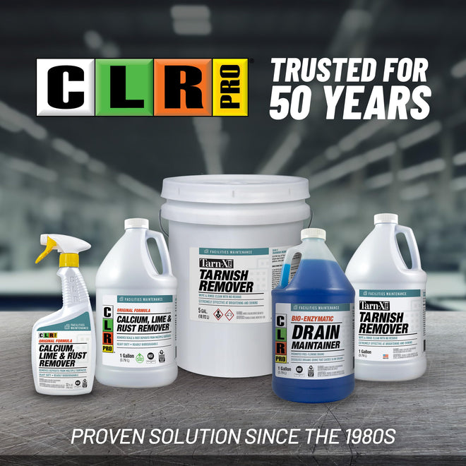 CLR Pro CL-4PRO Calcium, Lime and Rust Remover, 1 Gallon Bottle ( package may vary ) 🍁 All In One Marketplace Canada