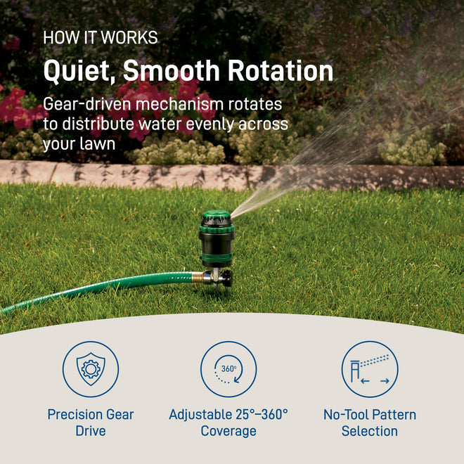 Orbit H2O-6 Gear Drive Sprinkler, Spike B 58573 🍁 All In One Marketplace Canada