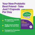 Culturelle Daily Digestive Health Daily Probiotic for Men and Women | With 100% Naturally Sourced Lactobacillus GG Strain †††††† | Pharmacist Recommended ††††† | Gluten Free and Vegan | 30 Count Capsules 🍁 All In One Marketplace Canada