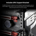 Lian Li Vector V100 ATX Mid-Tower PC Case with 4 ARGB PWM Fans, Black 🍁 All In One Marketplace Canada