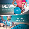 bblüv Arenä Pop-Up Beach Pool for Infants - Easy Clean - Waterproof Material- Instant Setup - Compact Foldable Bucket - Safe Cooling Space - Anchors for Stability - Ultimate Summer Fun for Your Baby 🍁 All In One Marketplace Canada
