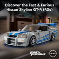 LEGO Speed Champions 2 Fast 2 Furious Nissan Skyline GT-R (R34) 76917 Race Car Toy Model Building Kit, Collectible with Racer Minifigure, 2023 Set for Kids 🍁 All In One Marketplace Canada