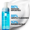 La Roche Posay Gentle Face Wash, Toleriane Micellar Foaming Water, Gently Cleanses and Purifies Skin, Formulated with Glycerin, Alcohol-Free, Recommended by Dermatologists, 150ml 🍁 All In One Marketplace Canada