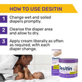 Desitin Maximum Strength Diaper Rash Cream, 40% Zinc Oxide Cream, for Immediate Relief, Dermatologist and Pediatrician Tested, Helps Heal, 454g 🍁 All In One Marketplace Canada