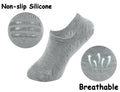 BenSorts Pack of 6 Low Cut Ankle Style Socks for Women Liner Non Slip Invisible Hidden Socks White Black Gray 6 Pairs Size 5 6 7 8 🍁 All In One Marketplace Canada