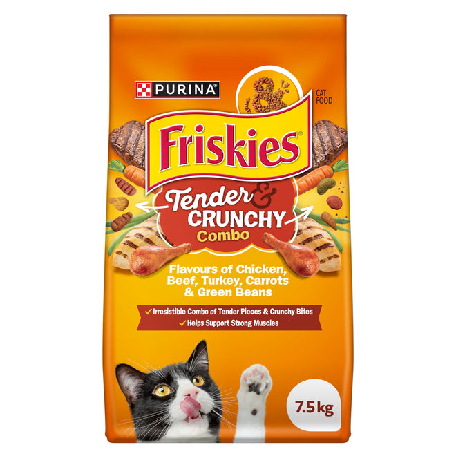 Friskies Grillers Tenders & Crunchy Bites Dry Cat Food - 7.5 kg Bag 🍁 All In One Marketplace Canada