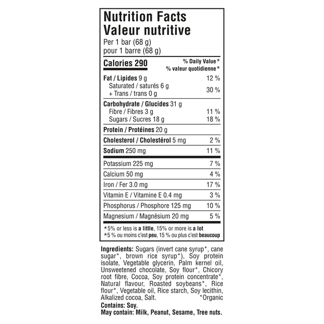 CLIF BUILDERS Protein Bars, Chocolate Flavour, 20g of Protein, Prepared in Canada, Gluten Free, No Artificial Sweeteners, 68 g (Pack of 12) 🍁 All In One Marketplace Canada