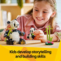 LEGO Creator 3 in 1 Wild Animals Panda Family - Building Toy Kit for Kids with 3 Building Options, Panda, Penguin, or Orca - 8 Year Old Girl & Boy Birthday Gifts - 31165 🍁 All In One Marketplace Canada