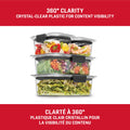 Rubbermaid 44-Piece Brilliance Food Storage Containers with Lids for Lunch, Meal Prep and Leftovers, Dishwasher Safe, Leak-Proof & BPA-Free 🍁 All In One Marketplace Canada