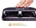 Bostitch Office EZ Squeeze 20 Sheet Standard 3 Hole Punch, Metal Construction, Silver/Black (HP20) 🍁 All In One Marketplace Canada