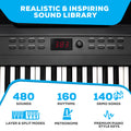 Alesis 88 Key Keyboard Piano with 480 Sounds, Speakers, USB MIDI, Carry-Bag, Stand, Headphones, Pedal and Piano Lessons for Beginners 🍁 All In One Marketplace Canada