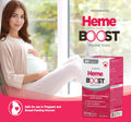 Hemeboost 232mg Heme Iron Supplements Polypeptide, (11.6mg Elemental Iron), Prevents Iron Deficiency & Anemia, Better Absorption, Well-Tolerated, Safe for Pregnancy, 60 Tablets 🍁 All In One Marketplace Canada