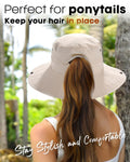 FURTALK Sun Hat for Women Men UV Protection Safari Hat Womens Summer Wide Brim Packable UPF50 Hiking Fishing Cowboy Style hat Beige 🍁 All In One Marketplace Canada