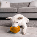 Outward Hound Snoop Dog Toy – Treat‑Dispenser Puzzle Ball, Interactive Slow Feeder, Medium to Large Dogs, Bouncy & Mint-Infused, Orange, 5" 🍁 All In One Marketplace Canada