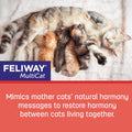 FELIWAY Friends Diffuser Refill, Promotes harmony between cats in multi-cat households, VHP Registered NN.X7C2, includes 1 Refill, Lasts 30 Days, Cat Calming Pheromones, 48ml 🍁 All In One Marketplace Canada