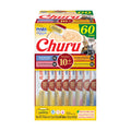 INABA Churu for Senior 10+, Creamy Lickable Cat Treats with Taurine, Vitamin E & C, 14 Grams Each, 60 Tubes, Tuna & Chicken Variety 🍁 All In One Marketplace Canada