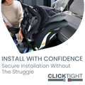 Britax Poplar Convertible Car Seat, Slim 17" Design — Stone Onyx 🍁 All In One Marketplace Canada