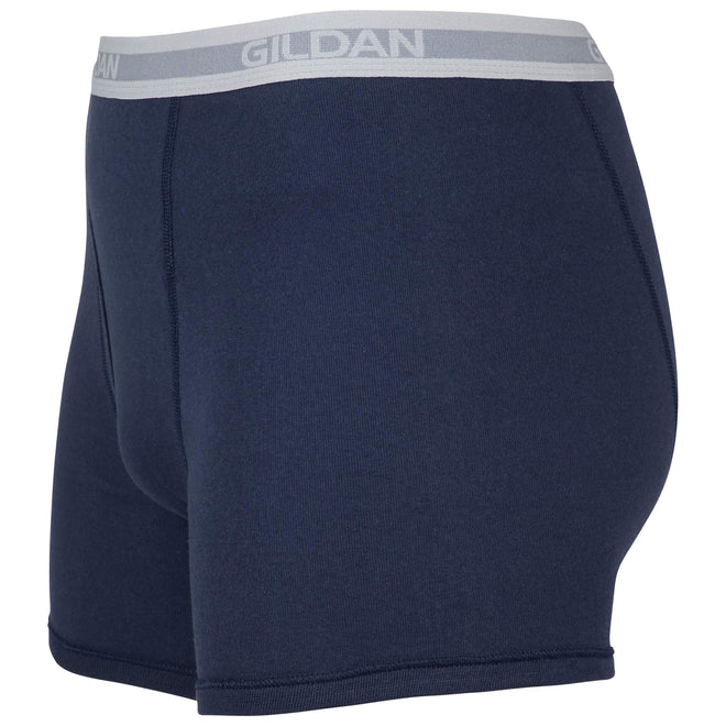Gildan Men's Short Leg Boxer Briefs 5-Pack, Black/Royal/Charcoal/Stripe, Large (Colors May Vary) 🍁 All In One Marketplace Canada