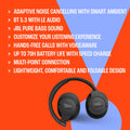 JBL Tune 770NC - Adaptive Noise Cancelling with Smart Ambient Wireless Over-Ear Headphones, Bluetooth 5.3, Up to 70H Battery Life with Speed Charge, Lightweight, Comfortable & Foldable Design (Black) 🍁 All In One Marketplace Canada
